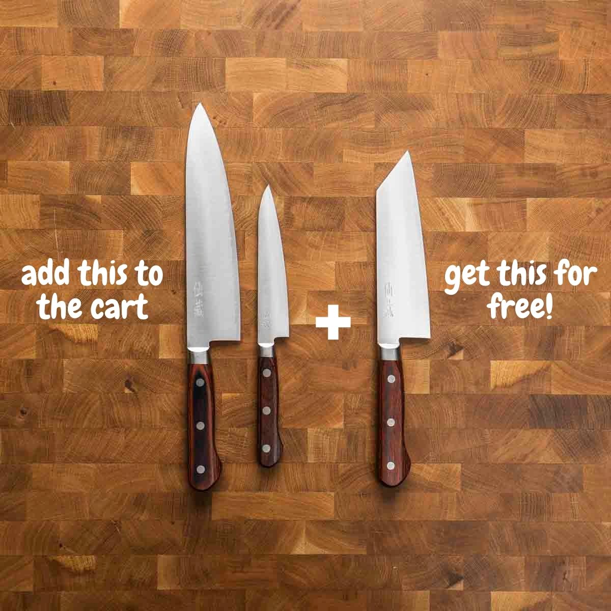 Senzo Clad Easter Deal + Free Bunka Knife (Deal Extended!)
