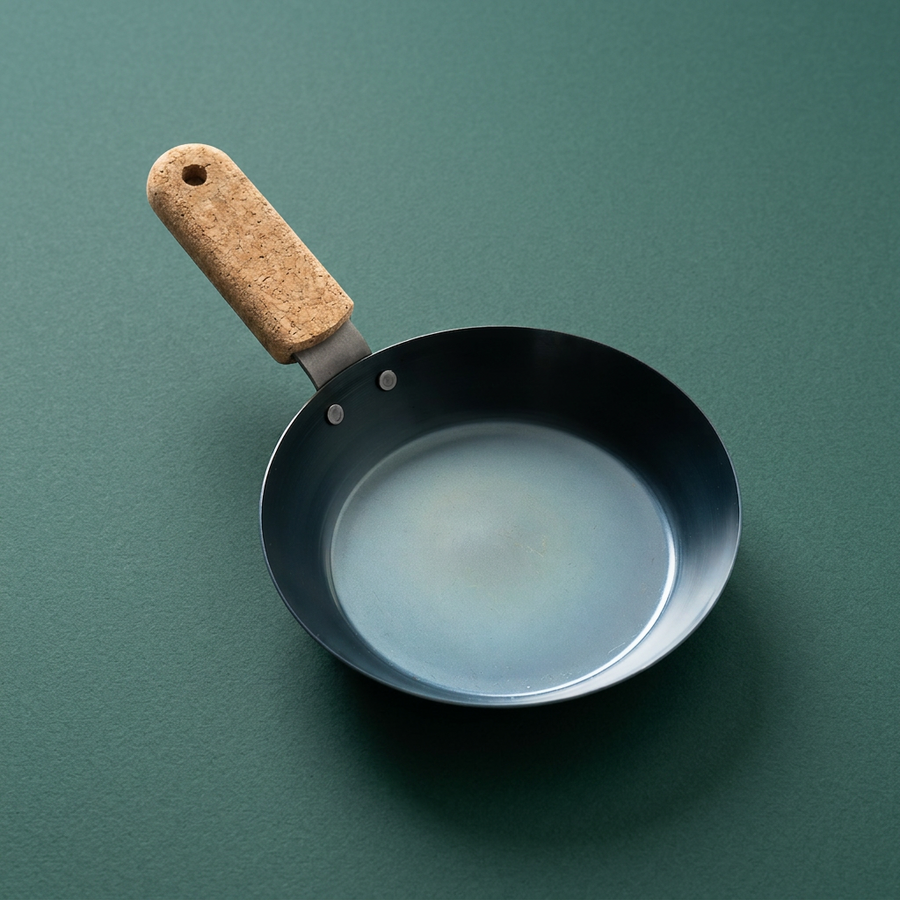 Fujita Kinzoku - Mini Frying Pan 16cm w/Cork Handle + Playhouse Packaging