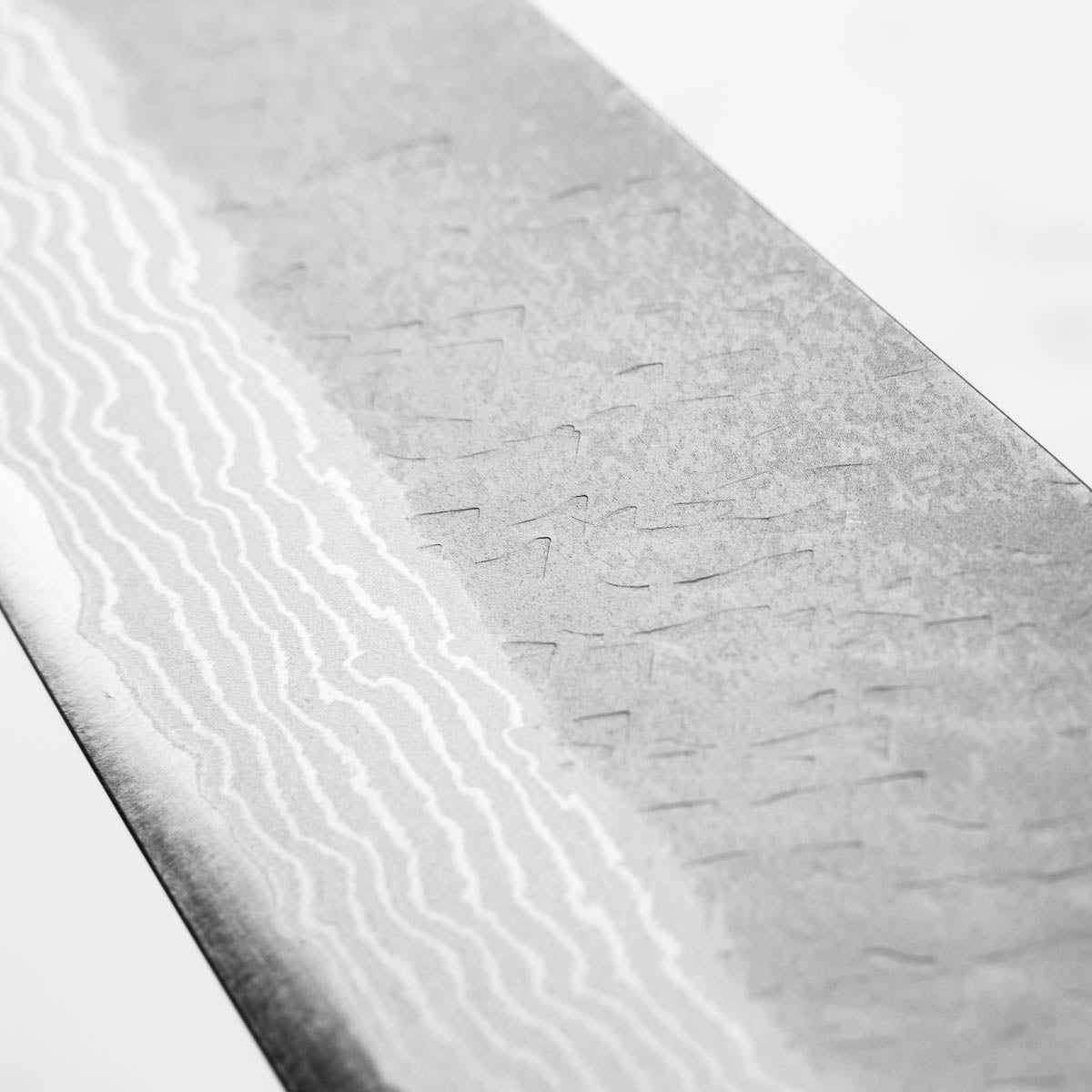 Nigara Hamono VG10 Tsuchime Damascus Gyuto 210mm - Ebony