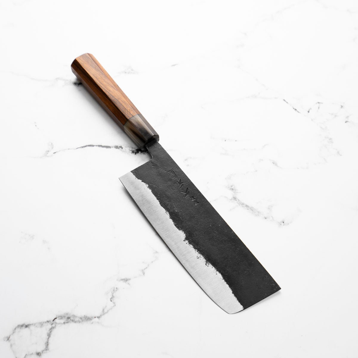 Morihei Hisamoto White 2 Kurouchi Nakiri 165mm - Quince