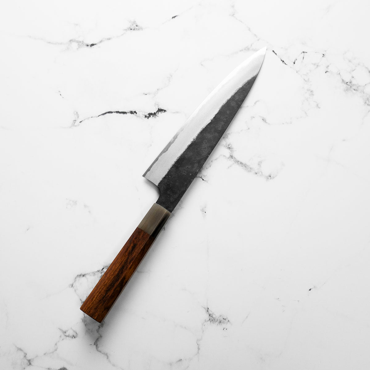 Morihei Kyomitsu Blue 2 Kurouchi Gyuto 210mm - Quince