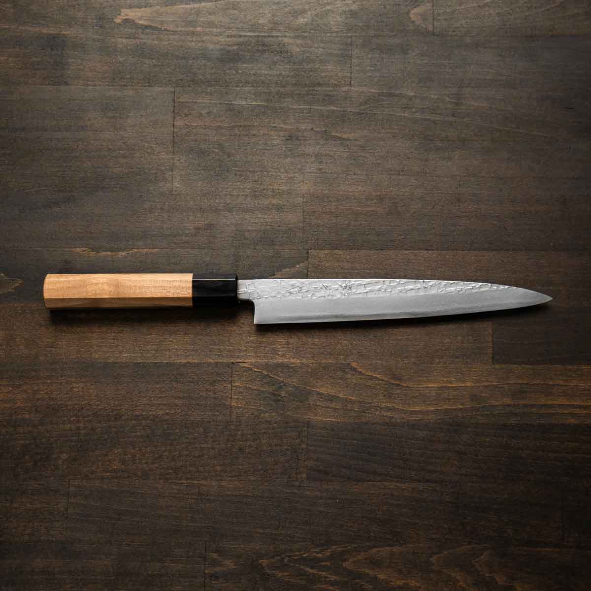 Nakagawa x Kikumori Ginsan Tsuchime Yanagiba 210mm
