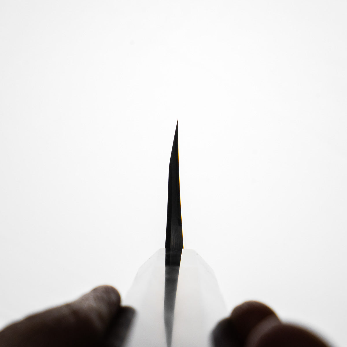 Hatsukokoro Yauji Blue 2 Damascus Deba 165mm - Ebony