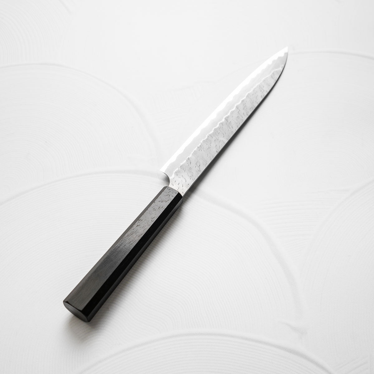 Nigara Hamono Blue Super Tsuchime Sujihiki 240mm - Ebony