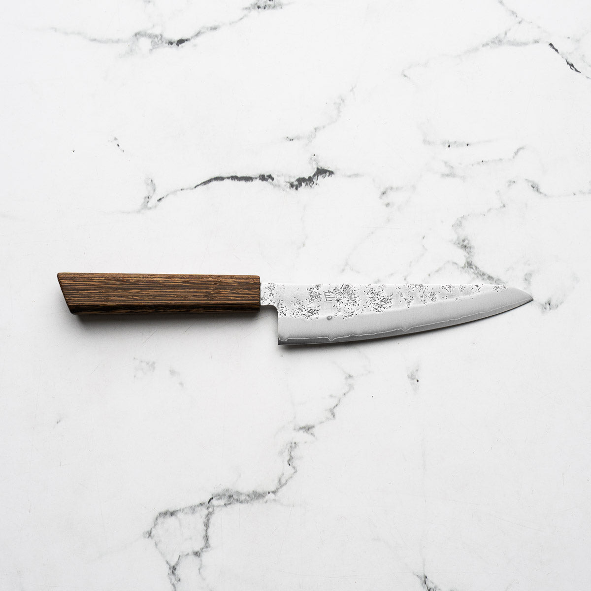 Senzo Retro Ginsan Small Santoku 143mm