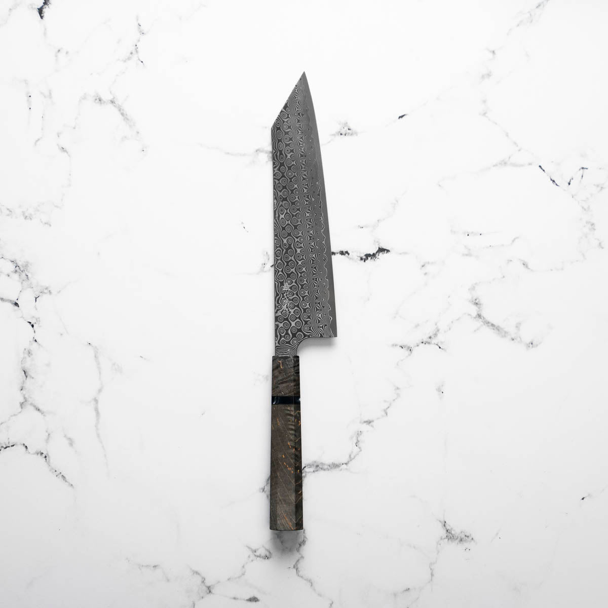 Nigara Hamono SG2 Raindrop Damascus Kiritsuke Gyuto 240mm