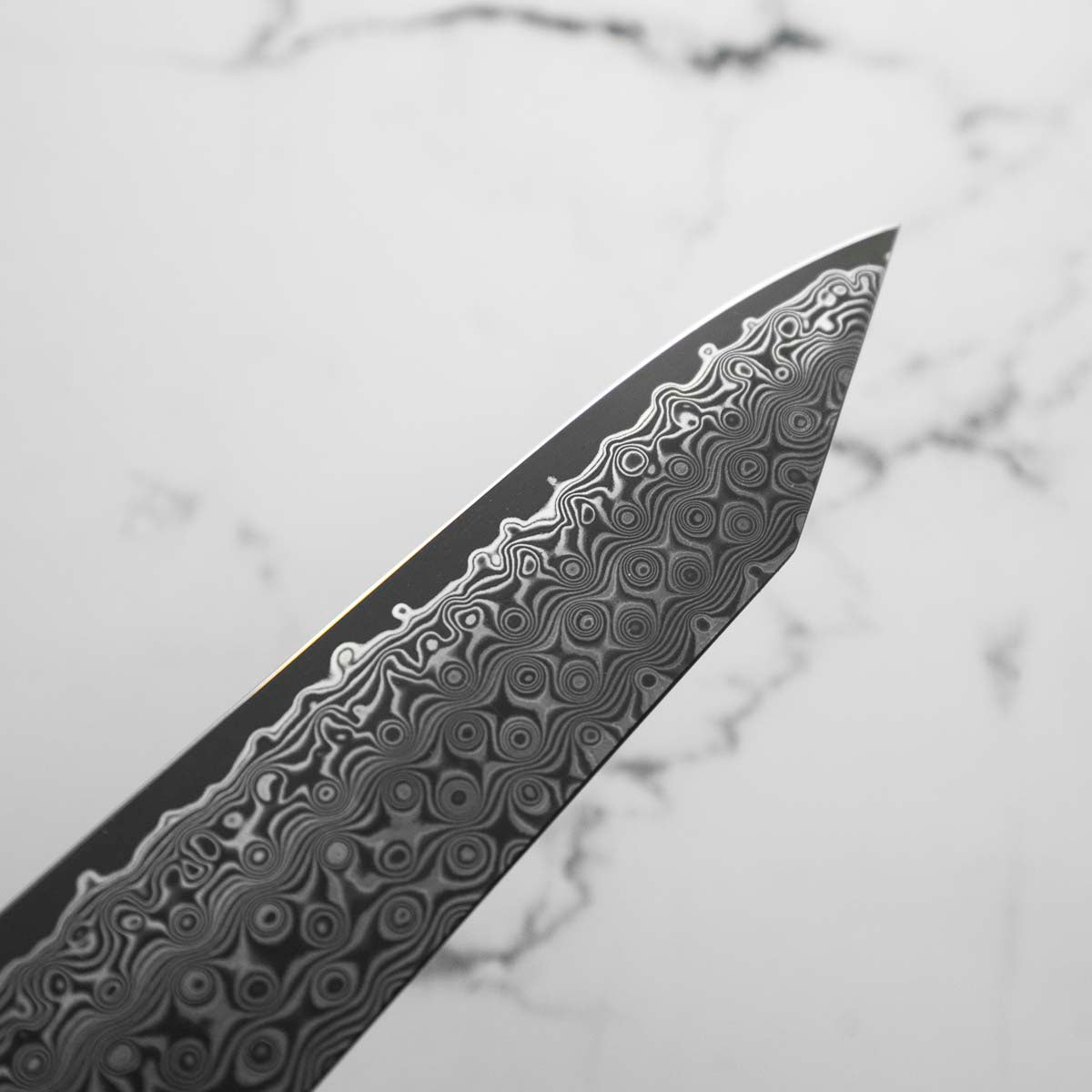Nigara Hamono SG2 Raindrop Damascus Kiritsuke Sujihiki 255mm