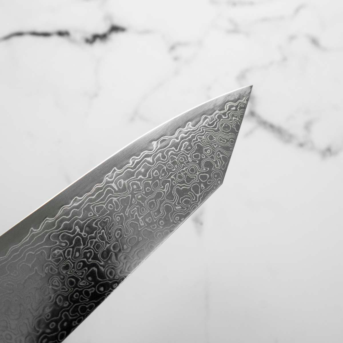 Hatsukokoro Ryuhyo SG2 Damascus Bunka 180mm - Dark Maple