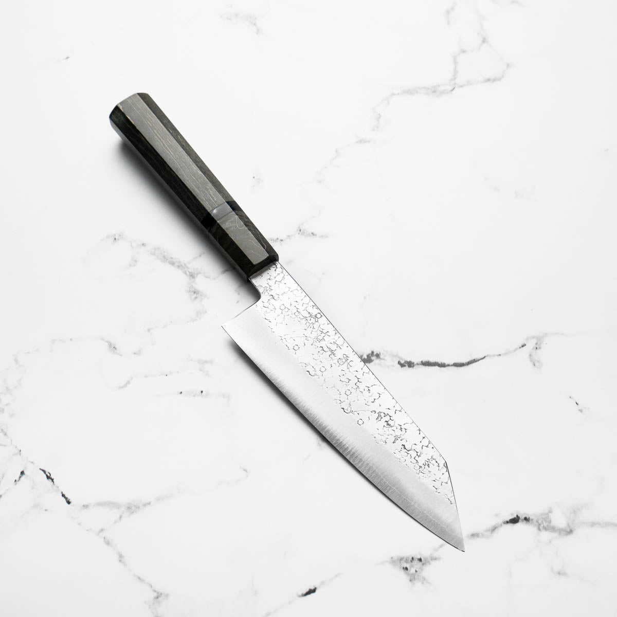 Okeya Ginsan Bunka 165mm - Dark Maple