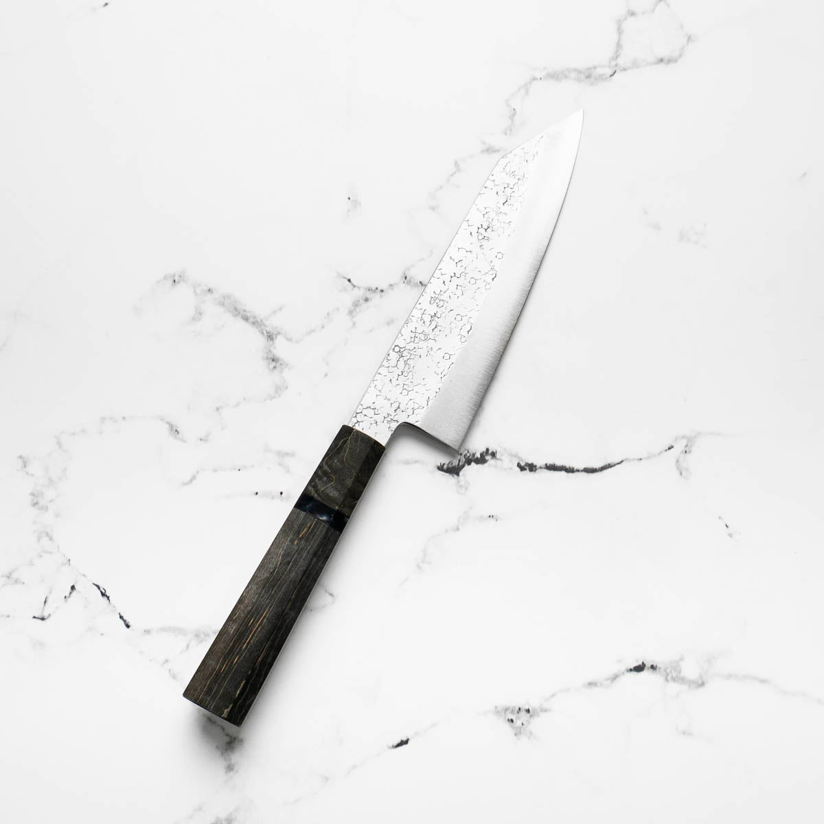 Okeya Ginsan Bunka 165mm - Dark Maple