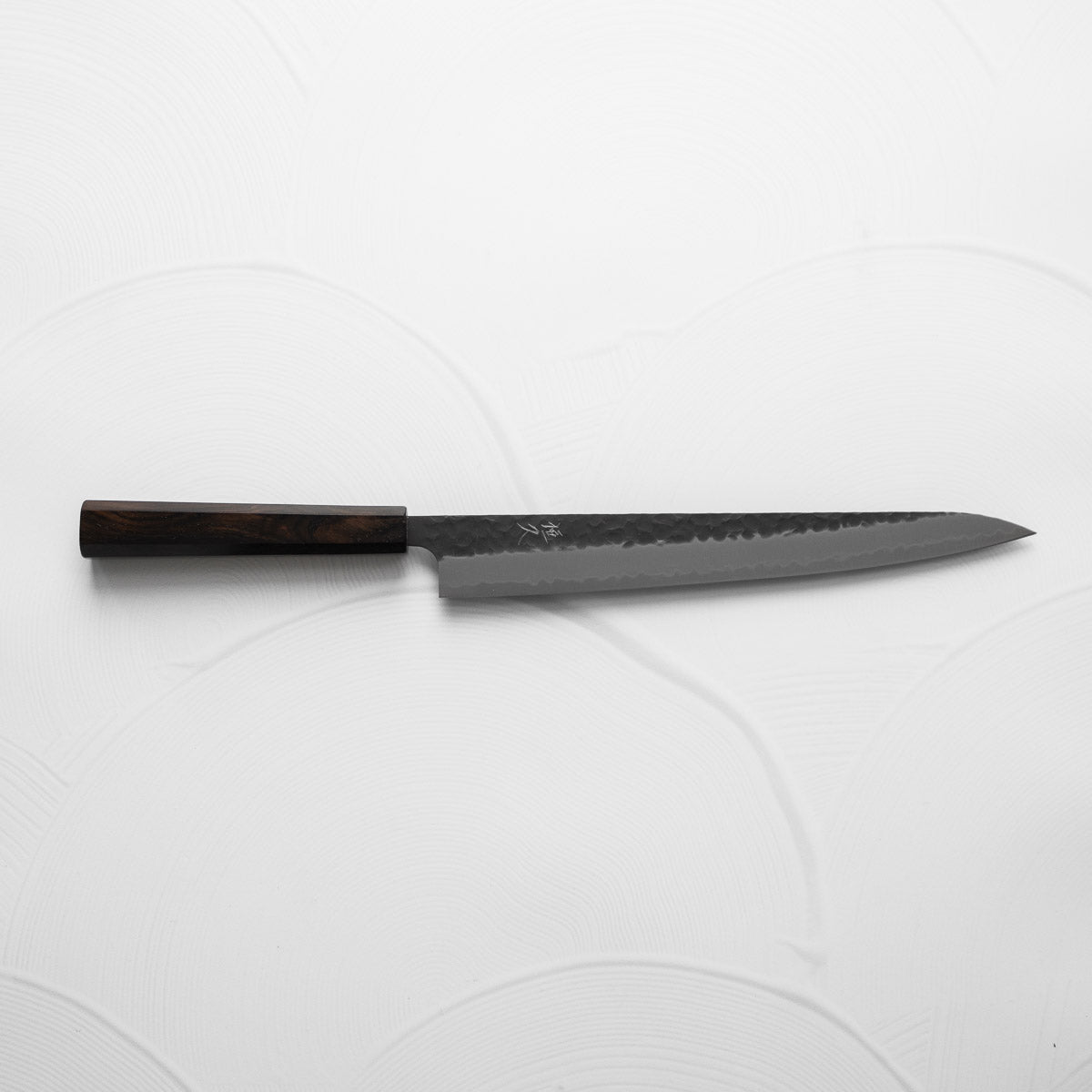 Tsunehisa Kurouchi Tsuchime Blue Super Sujihiki 270mm - Ebony