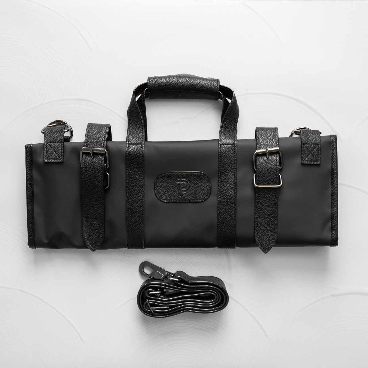 Porter 17 Pocket PVC Leather Trim Knife Bag