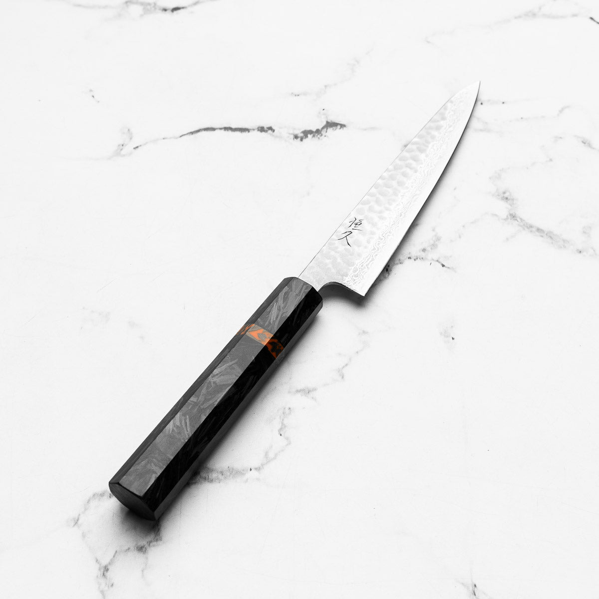 Tsunehisa Ginsan Geppaku Petty 135mm - Carbon Fibre