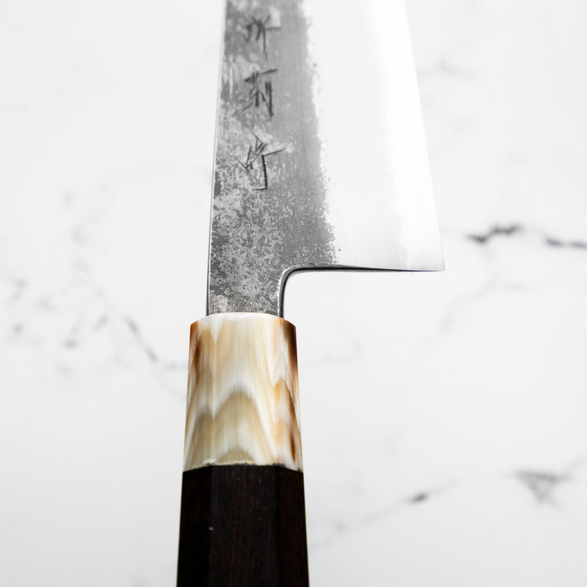 Y. Tanaka x Sakai Kikumori Blue Super Kurouchi Gyuto 240mm