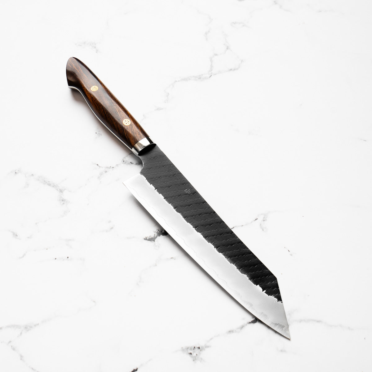 Nigara Hamono SG2 Kurouchi Tsuchime Kiritsuke 210mm - Western Ironwood