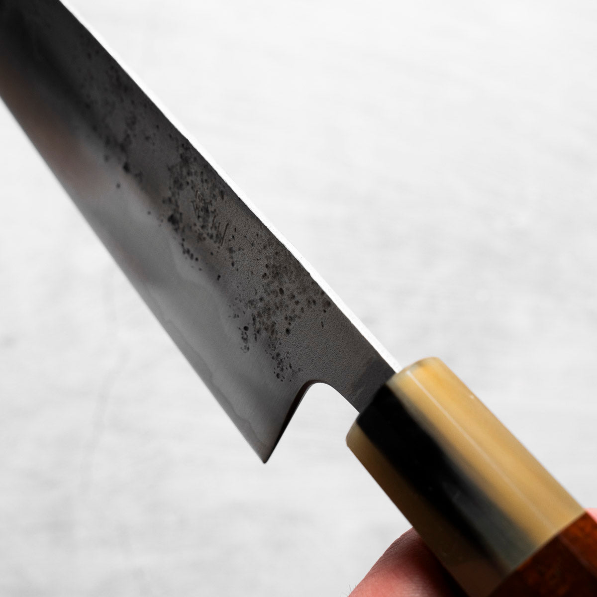 Touroku Sakai Ginsan Nashiji Kiritsuke 210mm - Siamese Rosewood - view 5