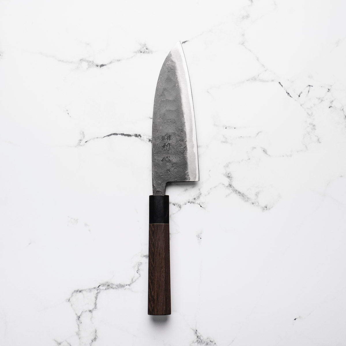 Hatsukokoro Kurokaze Blue 2 Double Bevel Deba 165mm