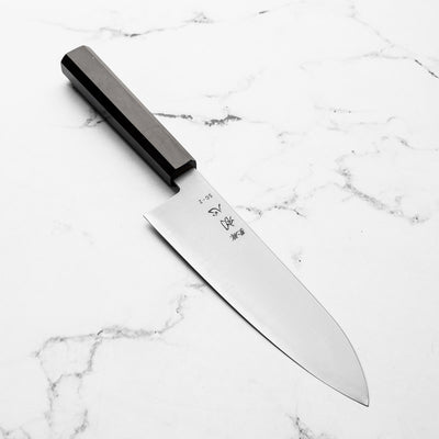 Hatsukokoro Hayabusa SG2 Santoku 165mm - Ebony