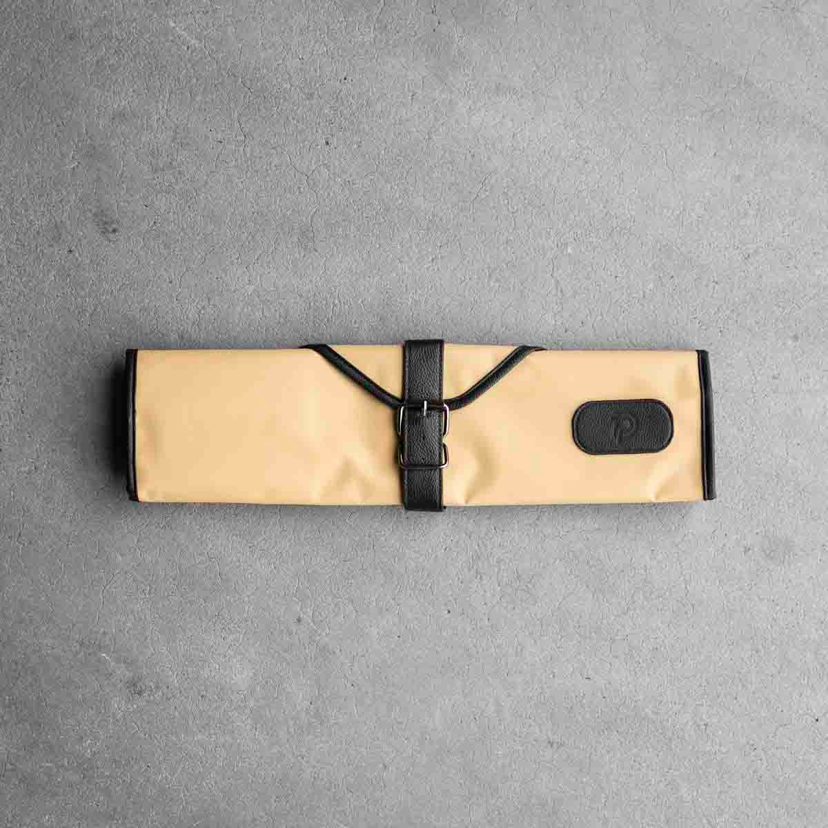 Porter 5 Pocket Polymer Knife Roll - Tan