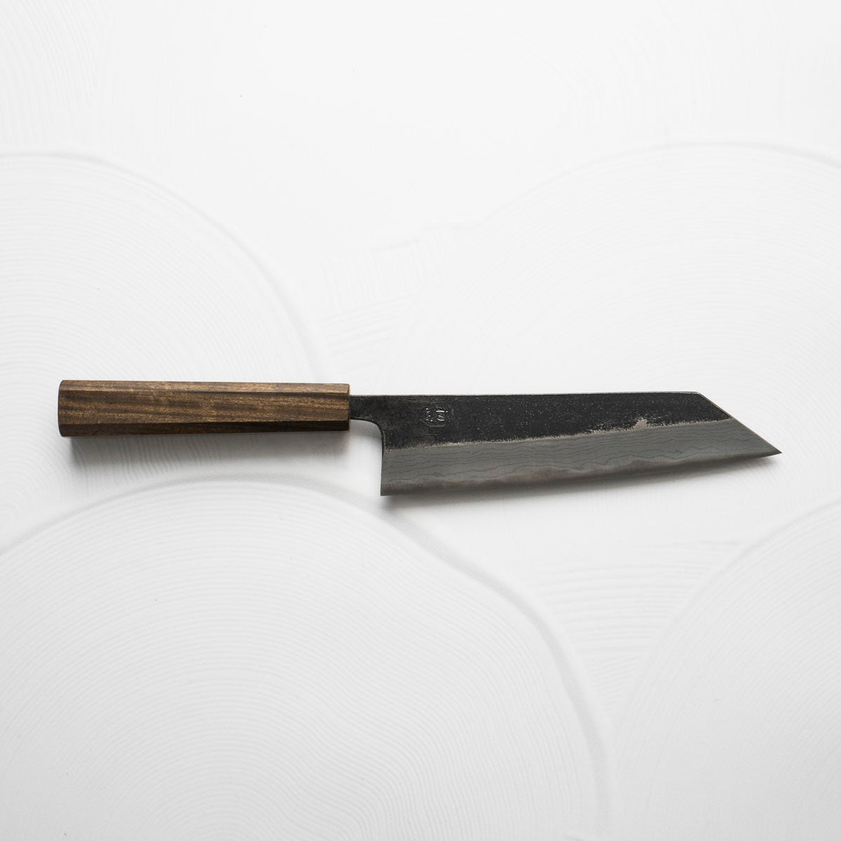 Hatsukokoro Kumokage Blue 2 Kurouchi Damascus Bunka 180mm