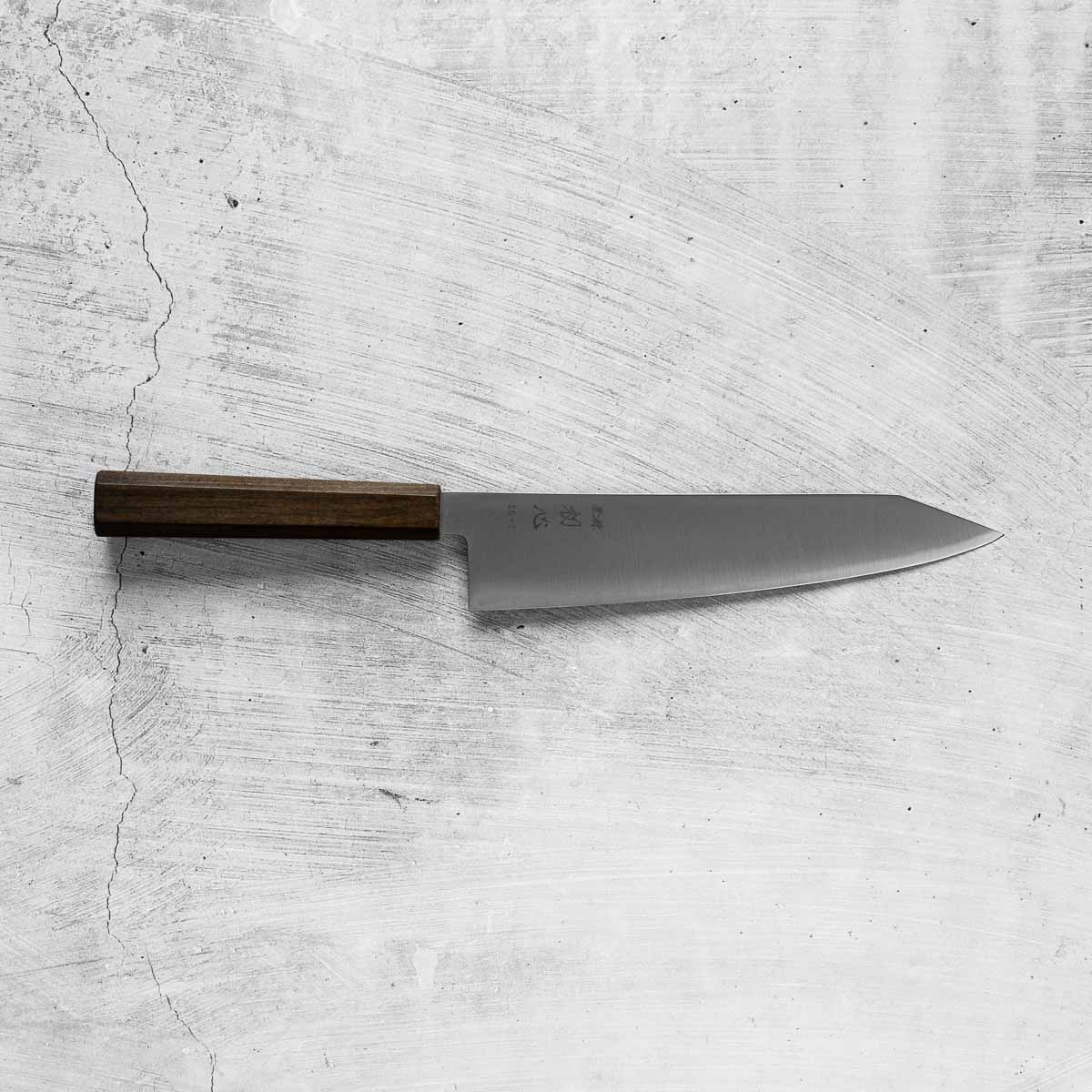 Hatsukokoro Hayabusa SG2 Kiritsuke 210mm - Mono Bubinga