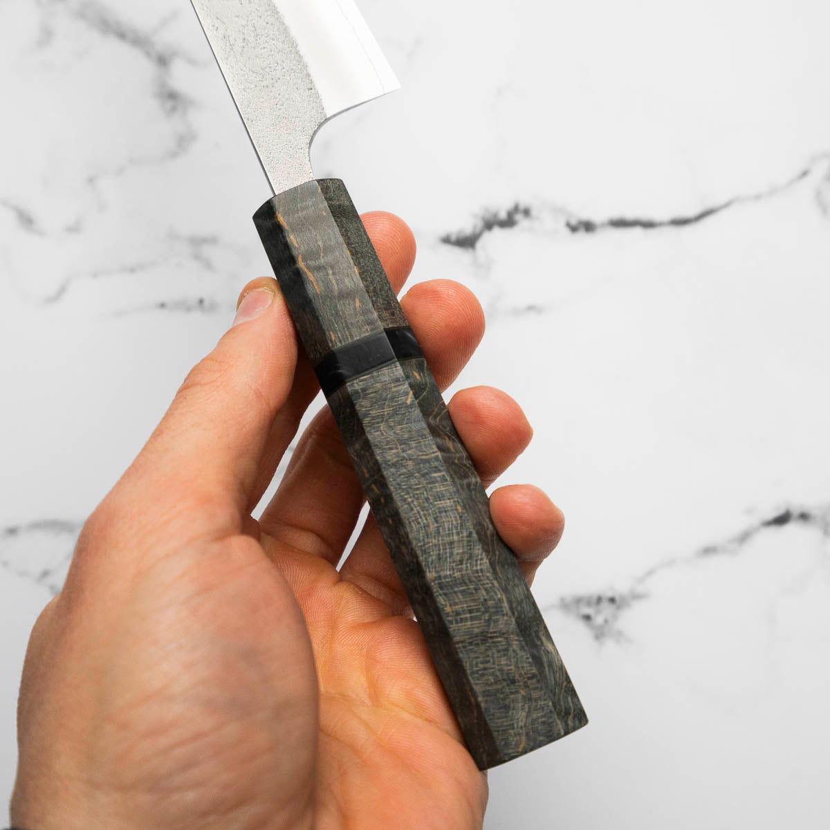 Yoshikane (Hatsukokoro) SKD Nashiji Petty 150mm - Dark Maple