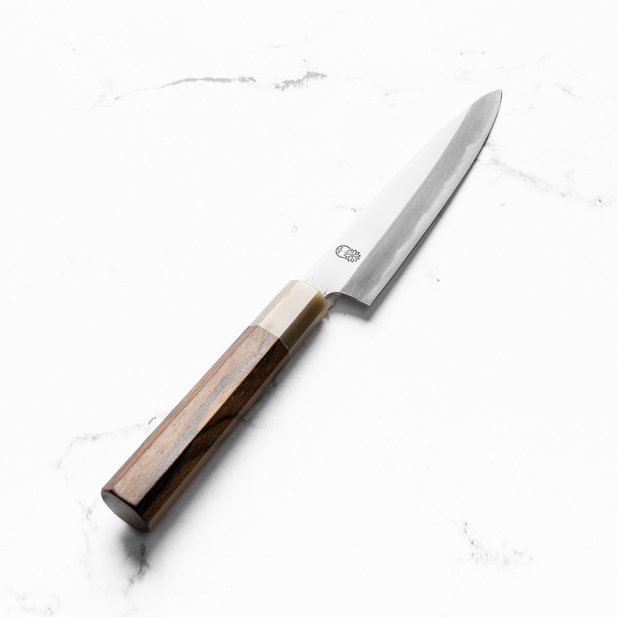 Sakai Kikumori "Choyo" Blue 1 Petty 150mm - Persimmon
