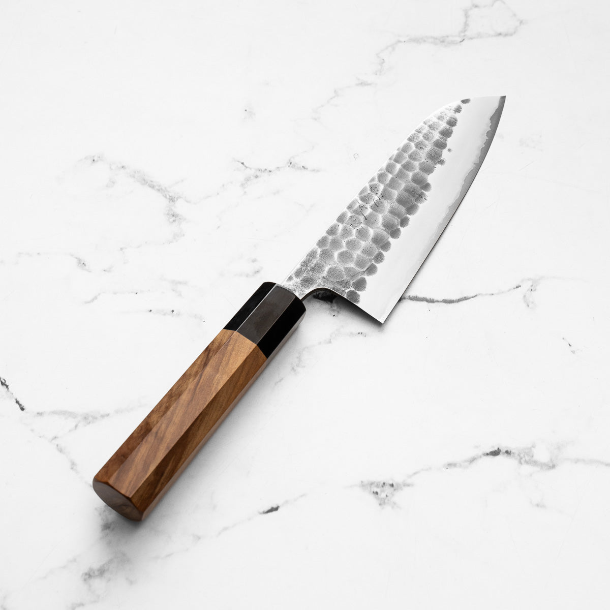 Wakui White 2 Stainless Clad Special Tsuchime Santoku 165mm