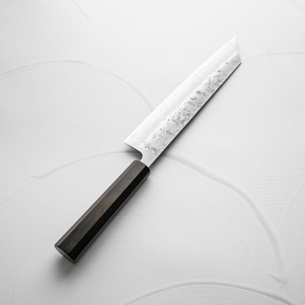 Tsunehisa Ginsan Nashiji Kiritsuke 240mm - Ebony