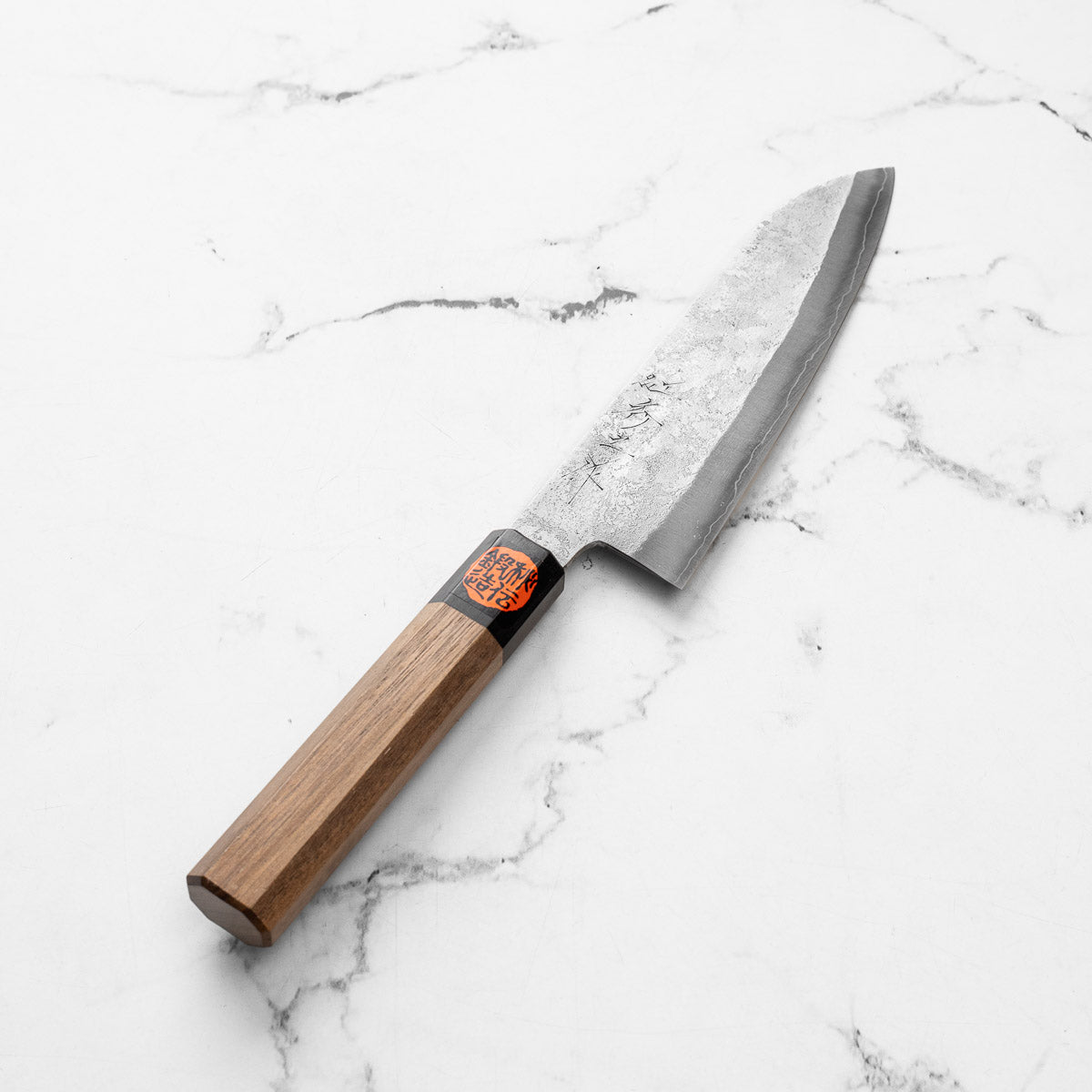 Shigeki Tanaka Ginsan Nashiji Santoku 165mm