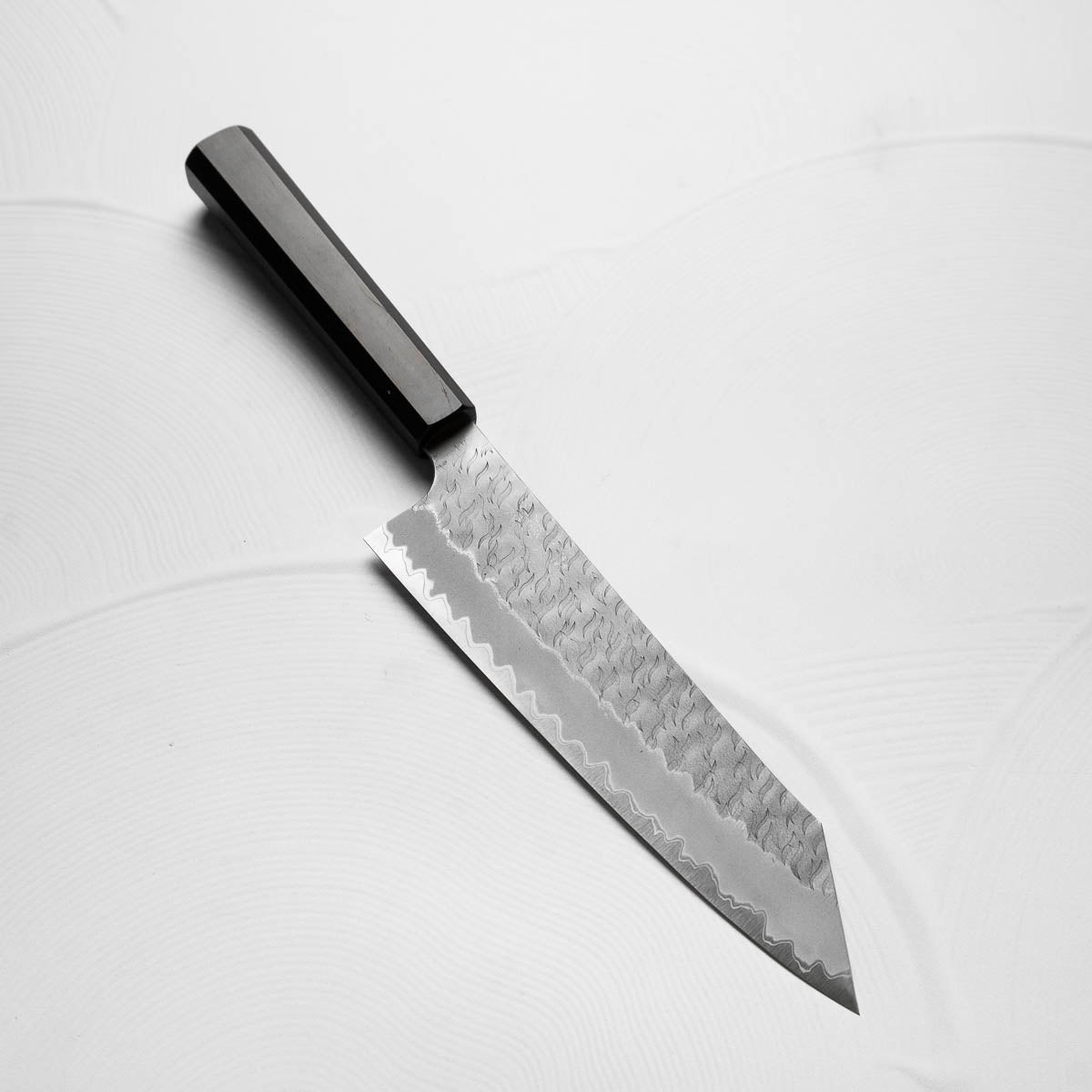 Nigara Hamono Blue Super Tsuchime Kiritsuke 210mm - Ebony
