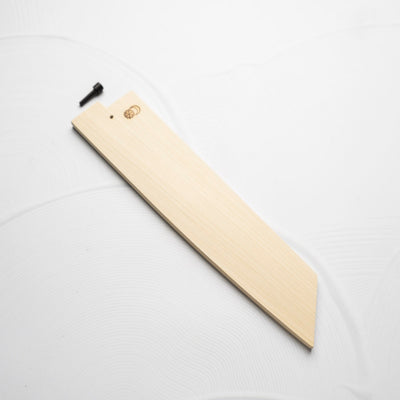 Custom Magnolia Saya - Kikuzuki Rin Kiritsuke Gyuto 210mm