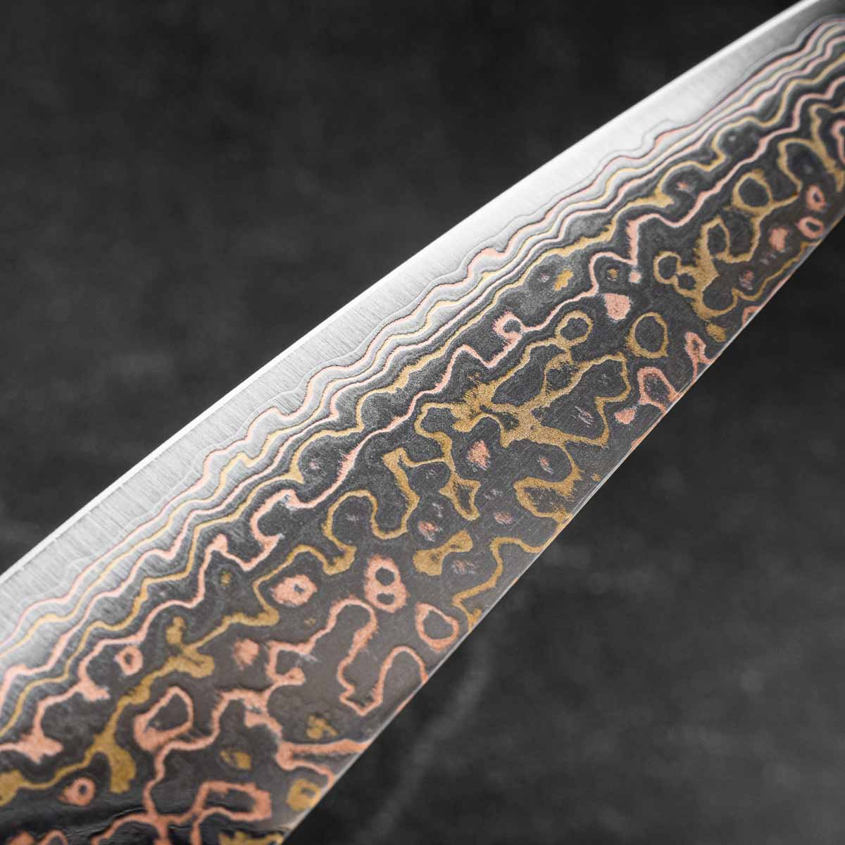 Seido "Niji" VG10W Rainbow Damascus Petty 135mm