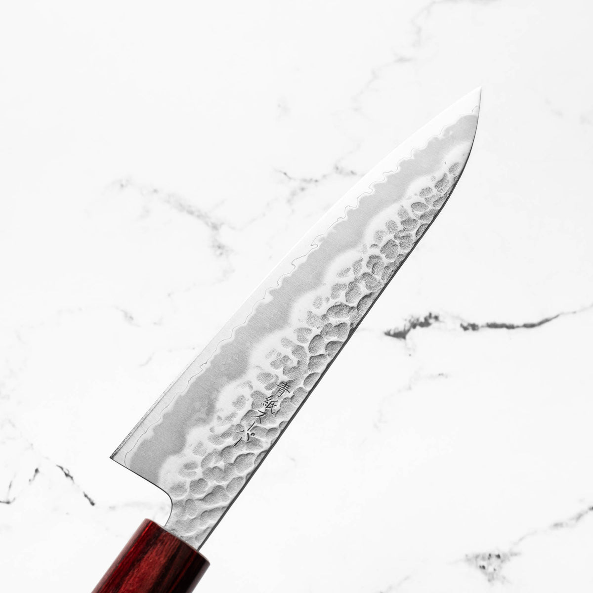 Tsunehisa Blue Super Tsuchime Gyuto 180mm - Cherry