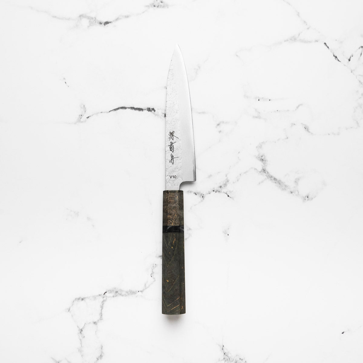 Sakai Kikumori VG10 Petty 135mm - Dark Maple