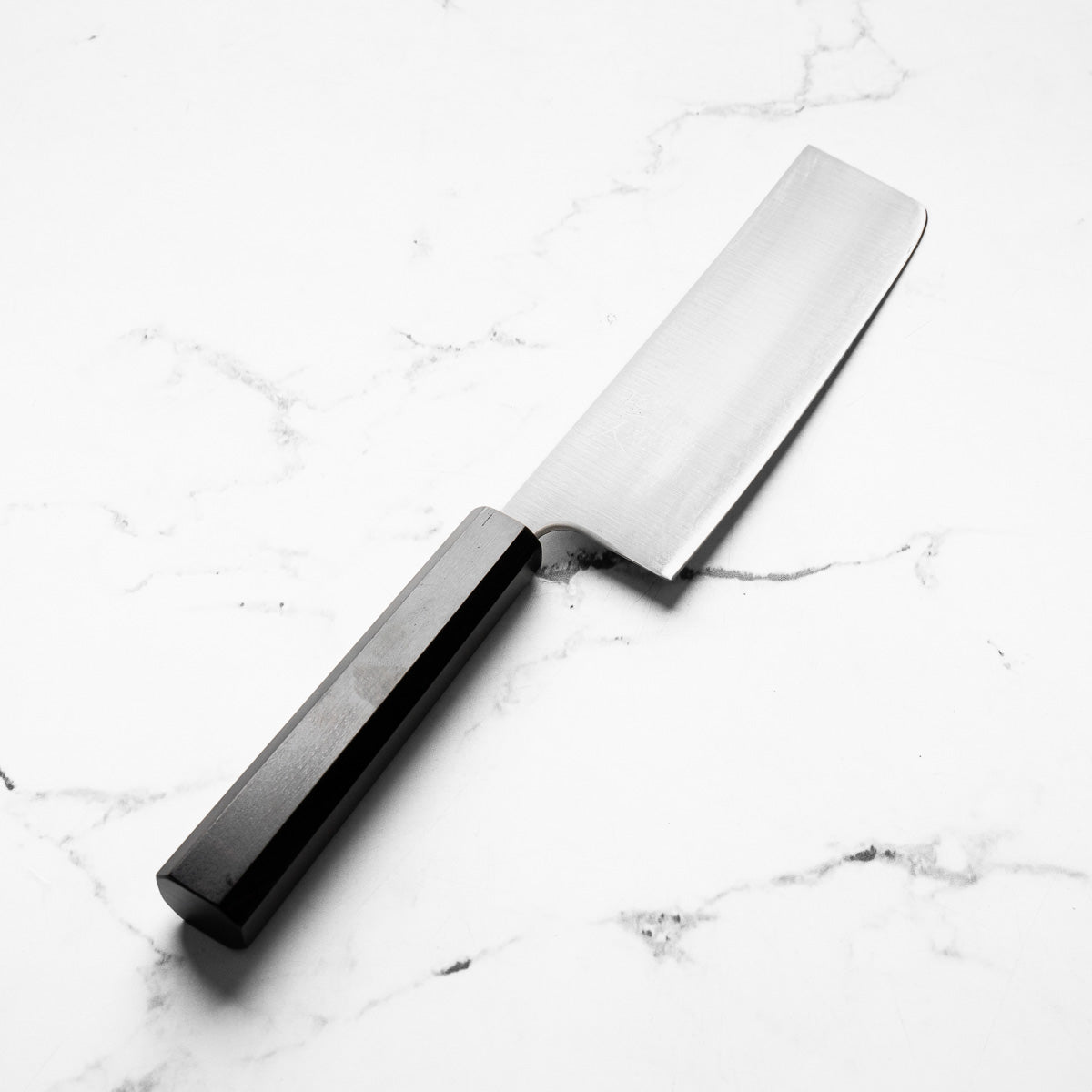 Tsunehisa Blue Super Migaki Nakiri 160mm - Ebony