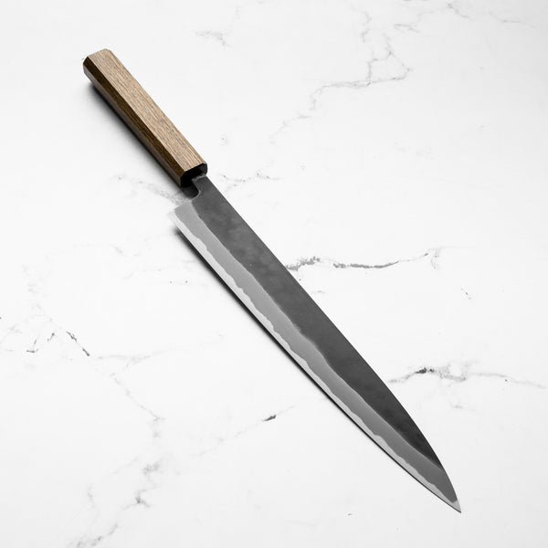 Shiro Kamo Blue 2 Kurouchi Sujihiki 270mm