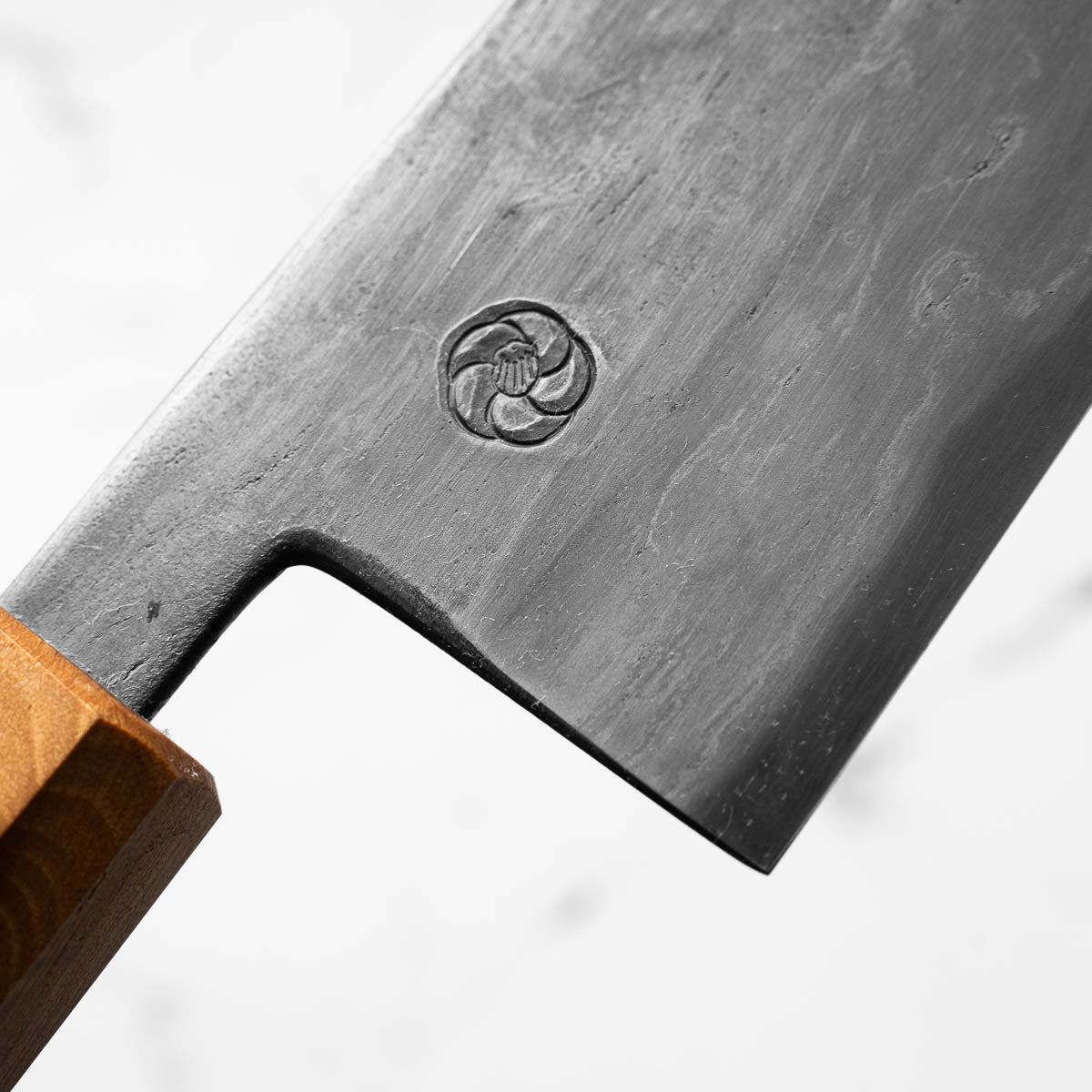 Miyazaki Kajiya Blue 2 Wrought Iron Bunka 180mm