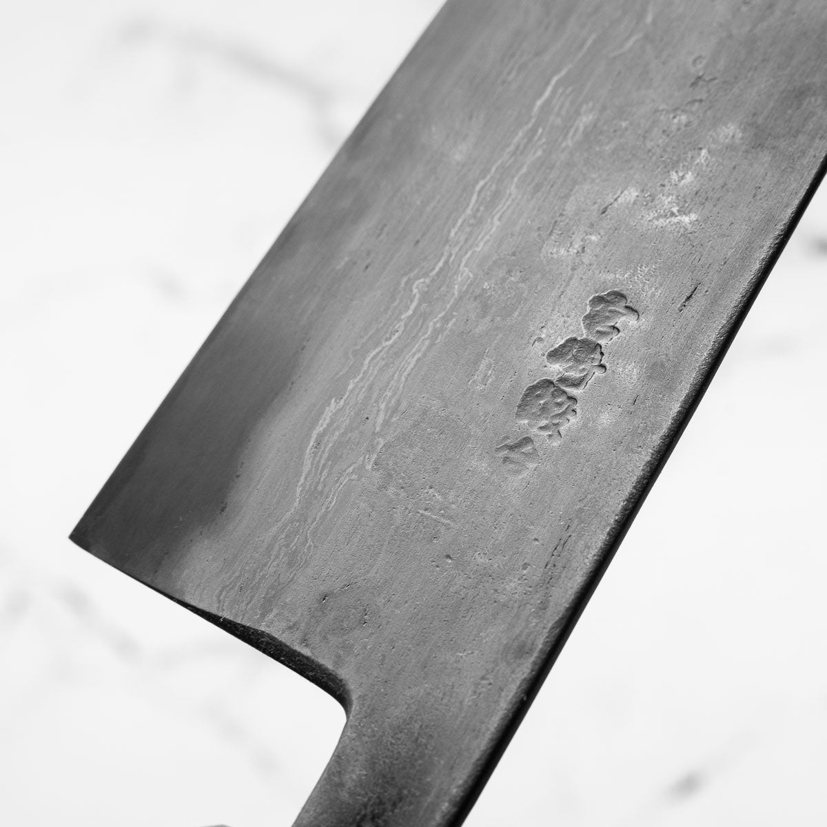 Miyazaki Kajiya Blue 2 Wrought Iron Bunka 180mm