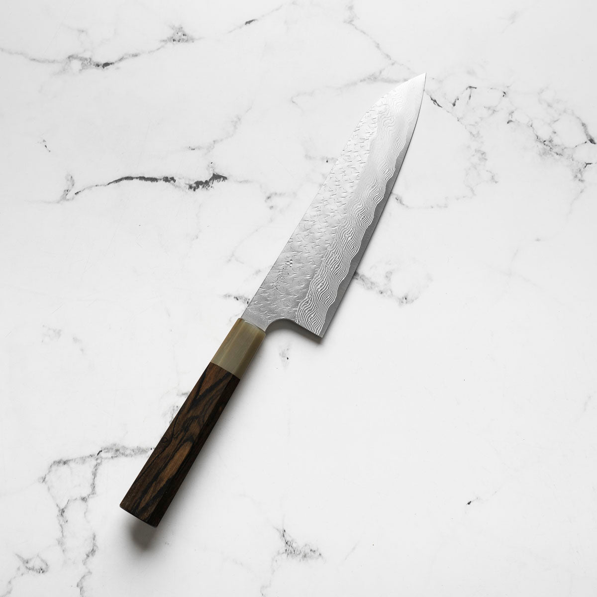 Nigara Hamono SG STRIX Gyuto 210mm - Persimmon