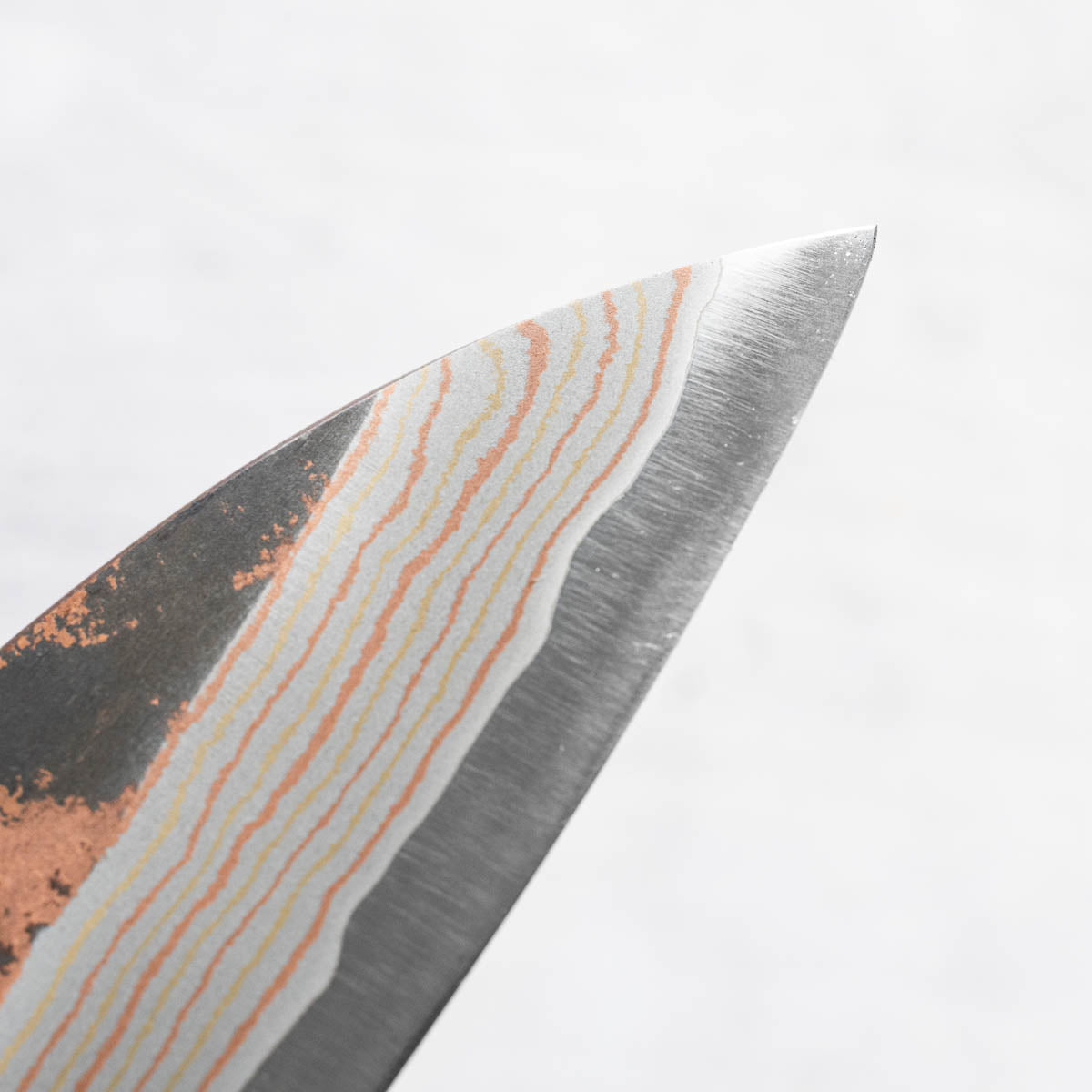 Nigara Hamono Experimental Copper Damasacus Gyuto 240mm