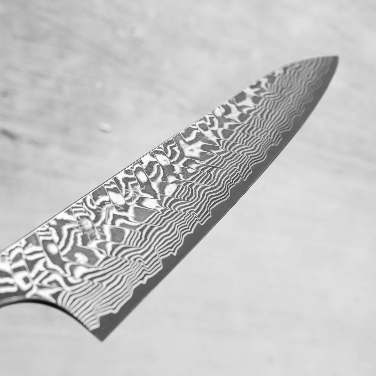 Yoshimi Kato SG2 Black Damascus Damascus Petty 150mm