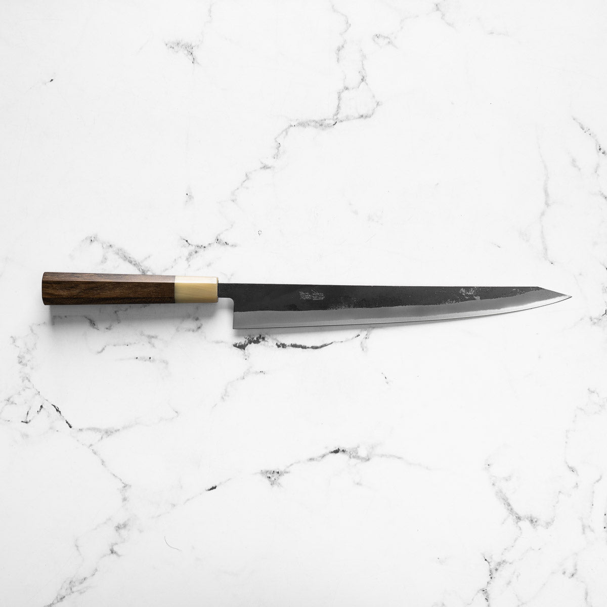 Seido "Kuro" x Tadafusa White 2 Kurouchi Sujihiki 270mm - Persimmon