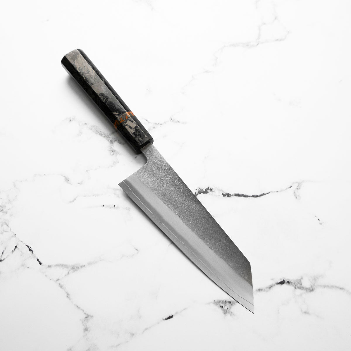 Yoshikane (Hatsukokoro) SKD Nashiji Bunka 165mm - Carbon Fibre