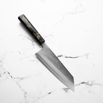 Yoshikane (Hatsukokoro) SKD Nashiji Bunka 165mm - Carbon Fibre