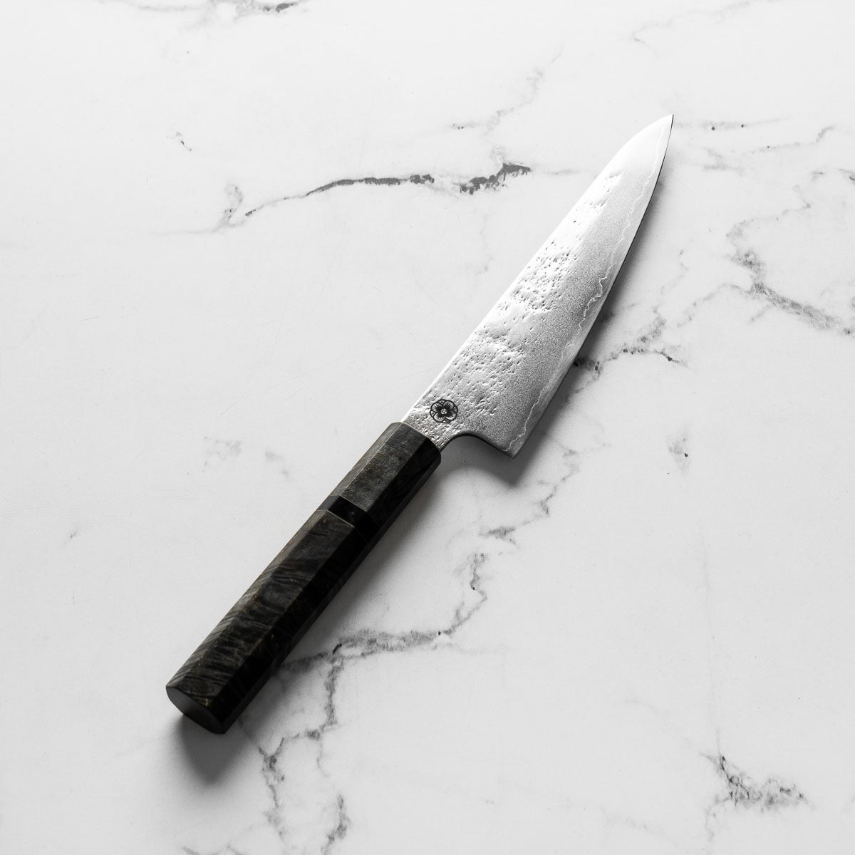 Hajimaru Migaki Nashiji Ko-Santoku 150mm - Dark Maple
