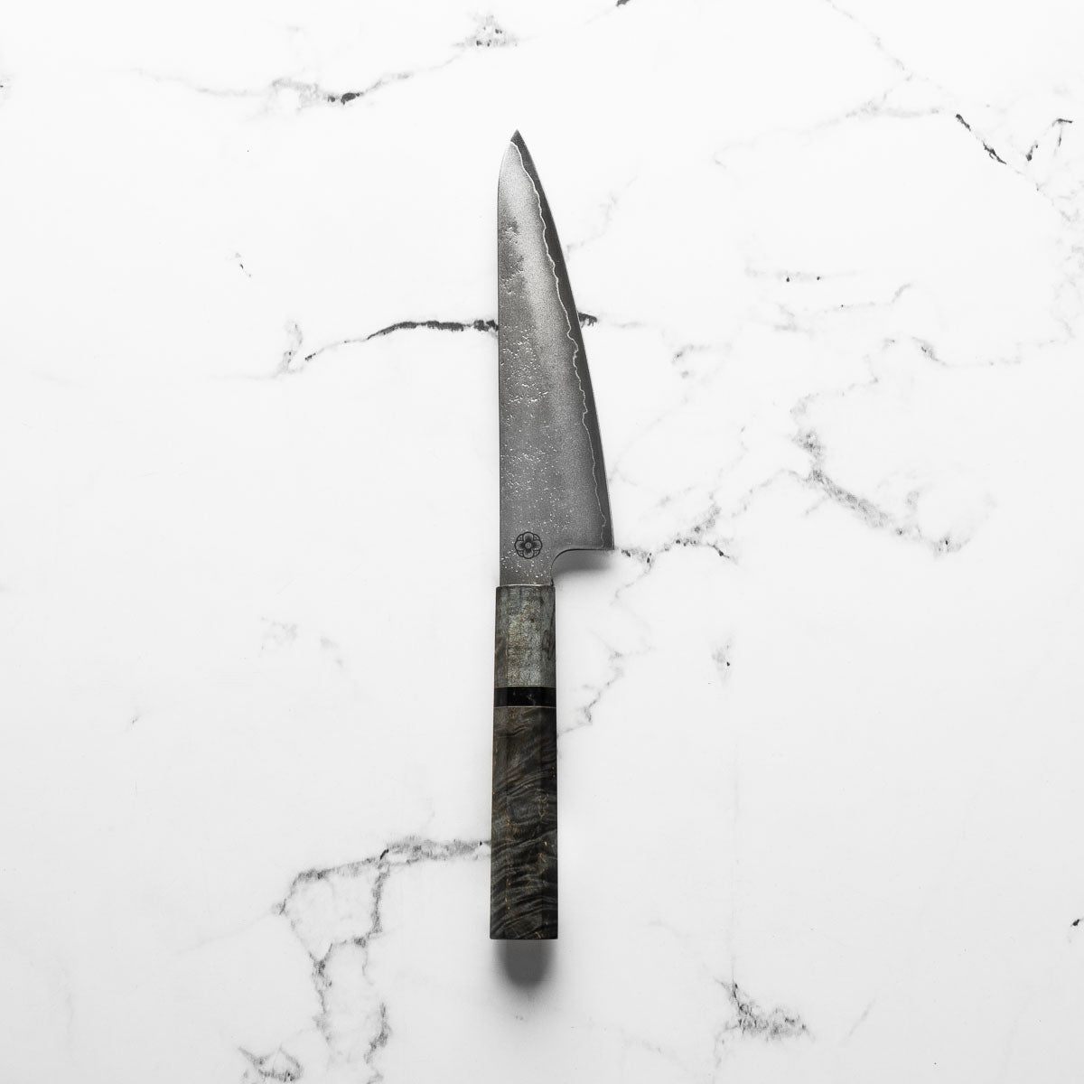Hajimaru Migaki Nashiji Ko-Santoku 150mm - Dark Maple