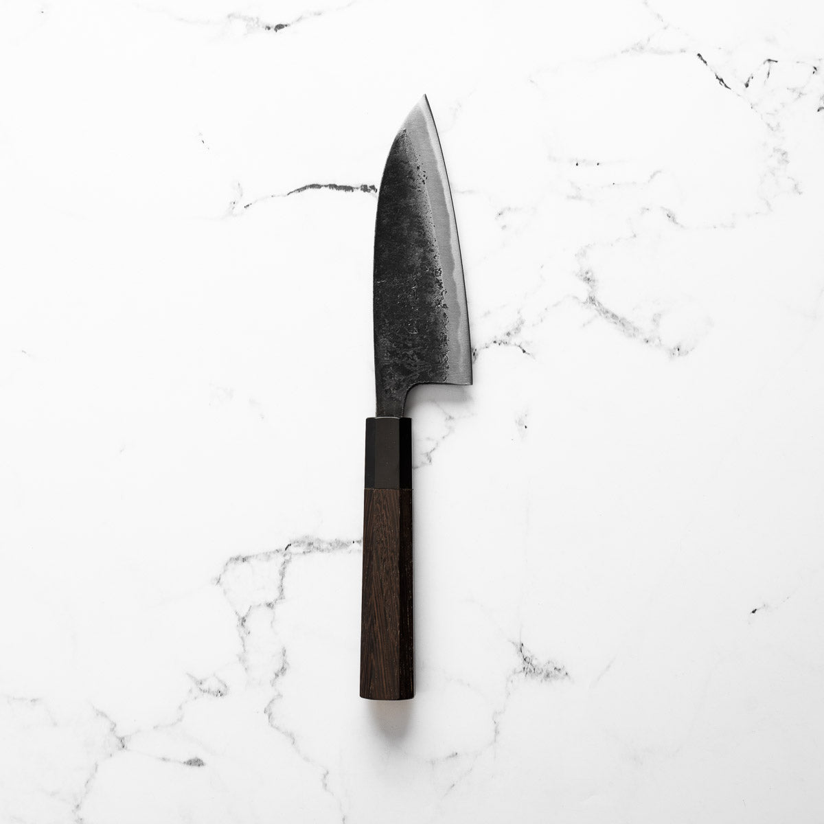 Hatsukokoro Kurokaze Blue 2 Kurouchi Double Bevel Deba 150mm
