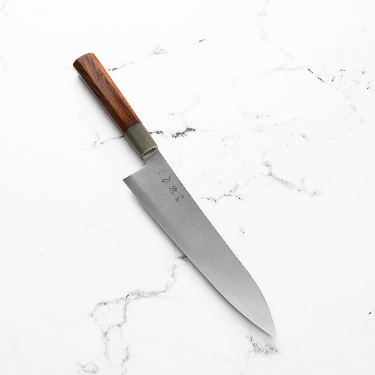 Hatsukokoro Kaijin Blue 2 Stainless Clad Gyuto 210mm (Build Your Own)