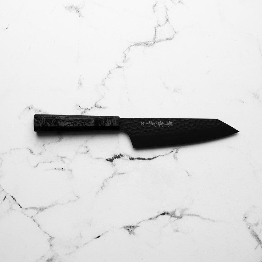 Sakai Takayuki Kurokage VG10 Bunka 160mm - Dark Carbon Fibre